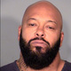 Suge Knight in a Las Vegas police booking photo after an unrelated October 2014 arrest on charges he stole a photographer’s camera
Las Vegas Metropolitan Police Department via Getty Images